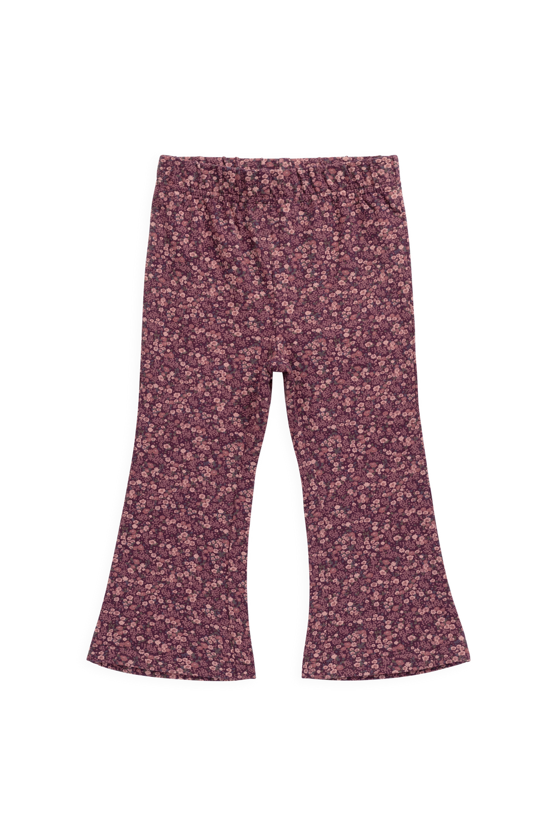 Organic Cotton Dominique Pant - Fig Floral Childrens Pant from Jamie Kay NZ