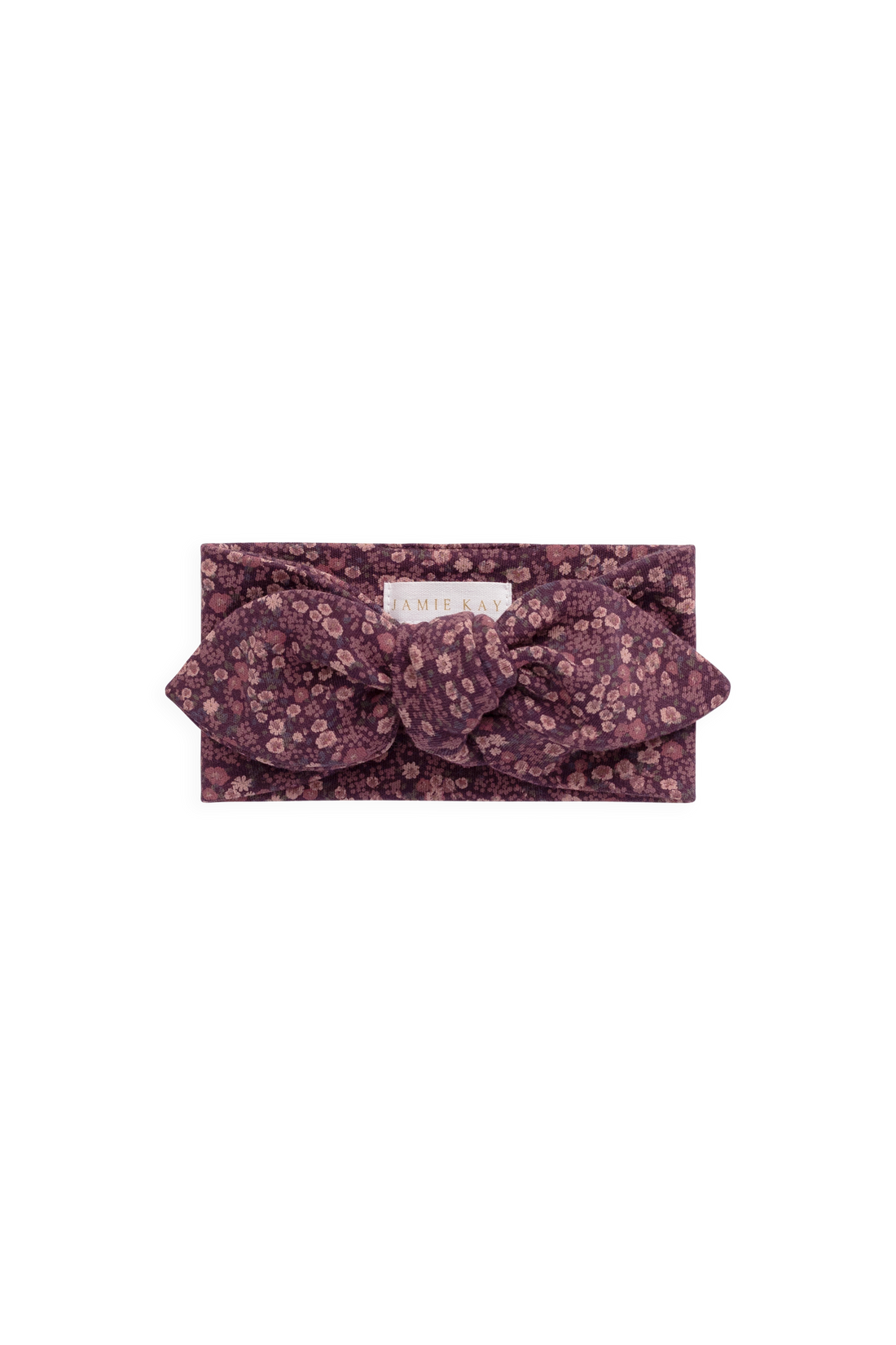 Organic Cotton Headband - Fig Floral Childrens Headband from Jamie Kay NZ