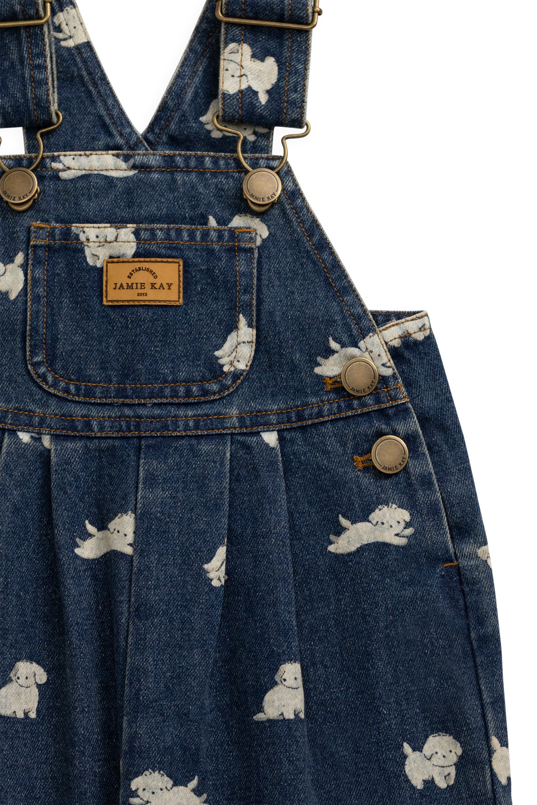 Wilson Overall - Finnegan Denim Childrens Overall from Jamie Kay NZ