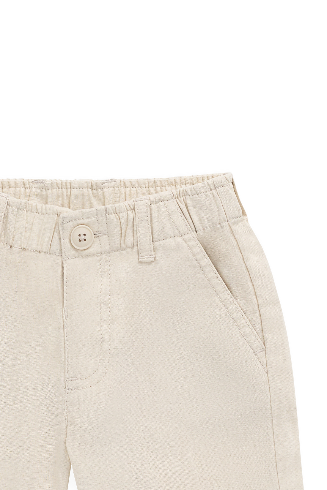 Brighton Linen/Cotton Short - Cassava Childrens Shorts from Jamie Kay NZ