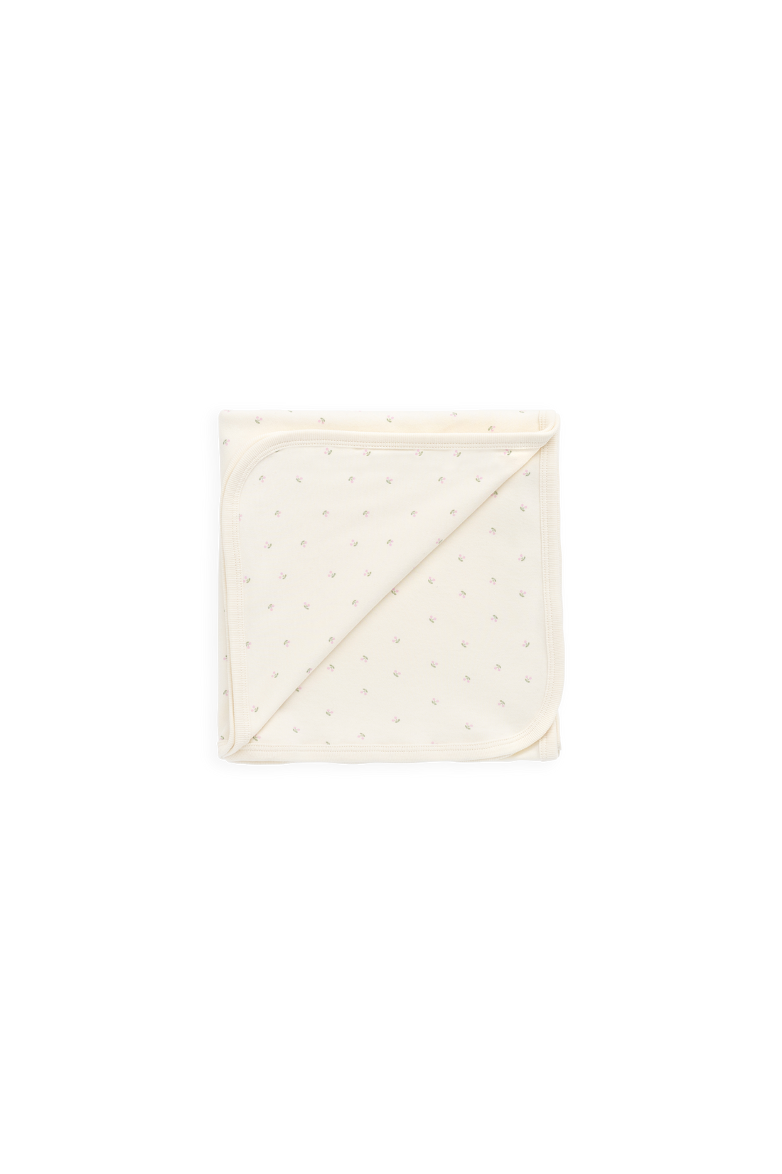 Organic Cotton Murphy Wrap - Ditsy Cherries Childrens Blanket from Jamie Kay NZ