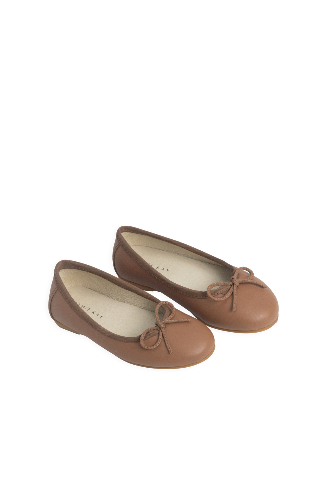 Zuri Ballet Flat - Camel Childrens Footwear from Jamie Kay NZ