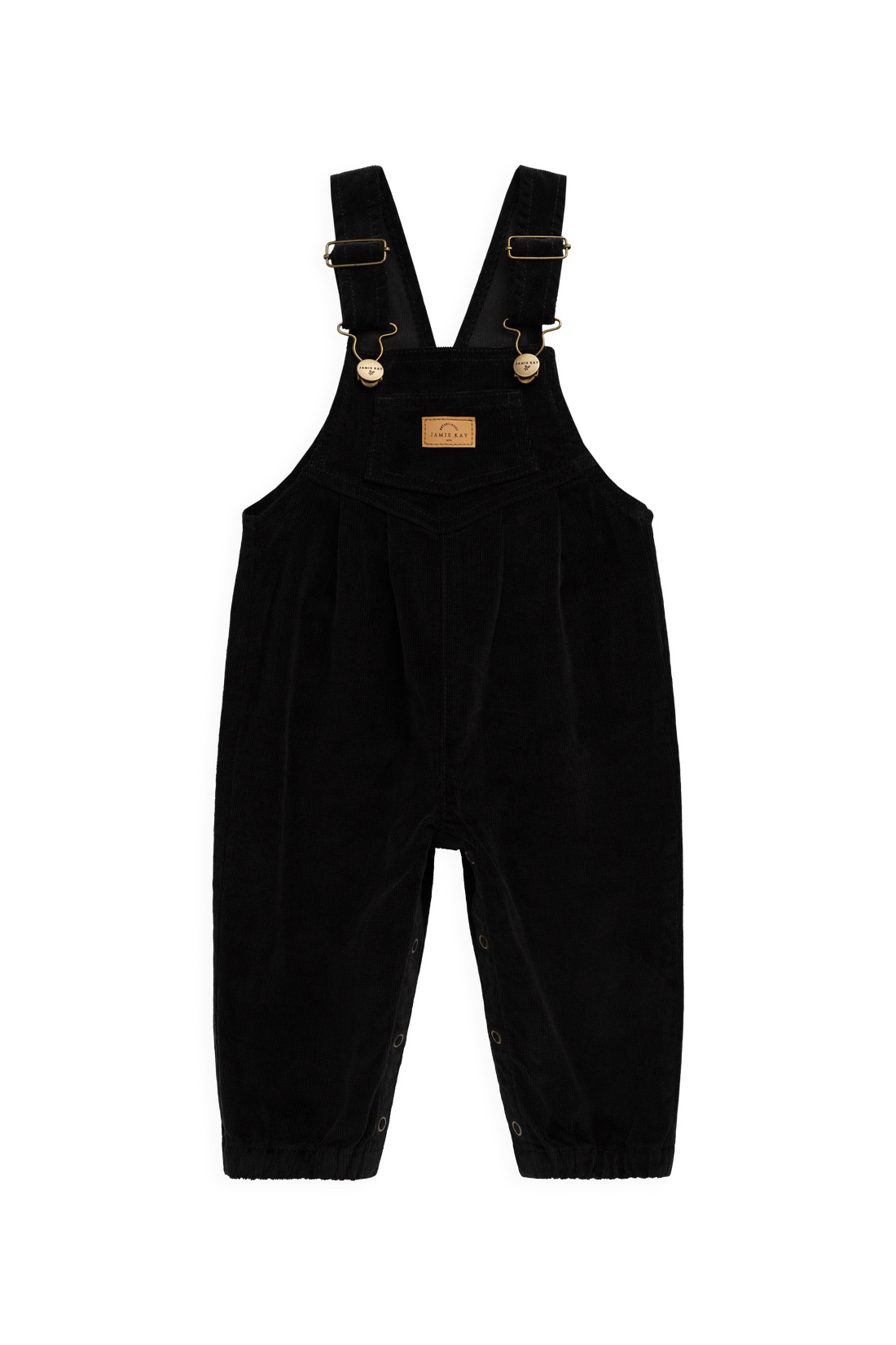 Adelaide Overall - Black Sesame Childrens Overall from Jamie Kay NZ