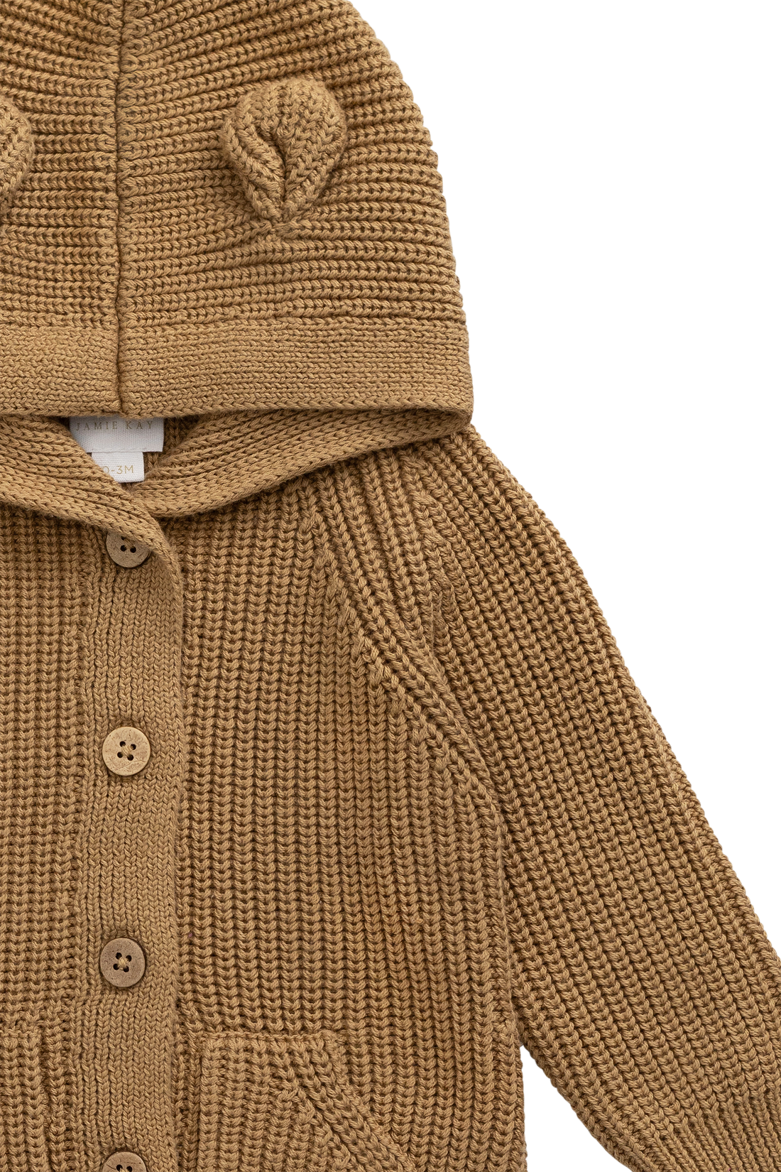 Bear Onepiece - Tawny Brown Childrens Onepiece from Jamie Kay NZ