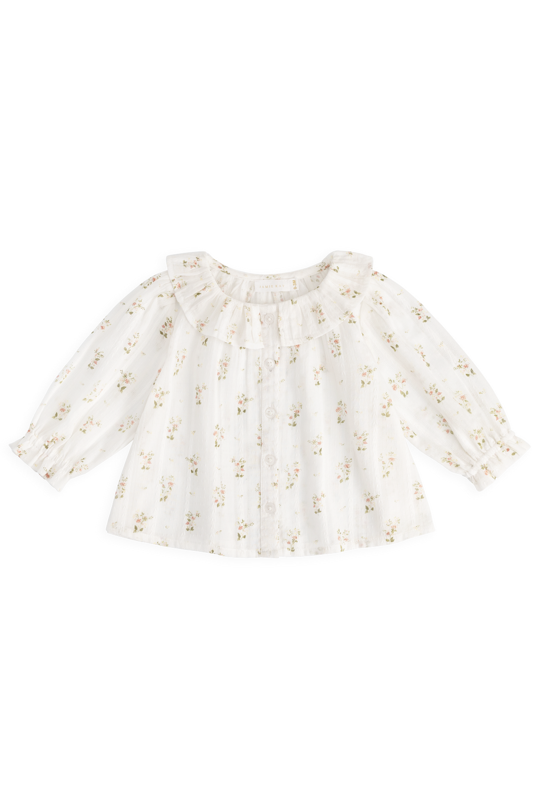 Organic Cotton Brynlee Top - Josepha Egret – Jamie Kay NZ