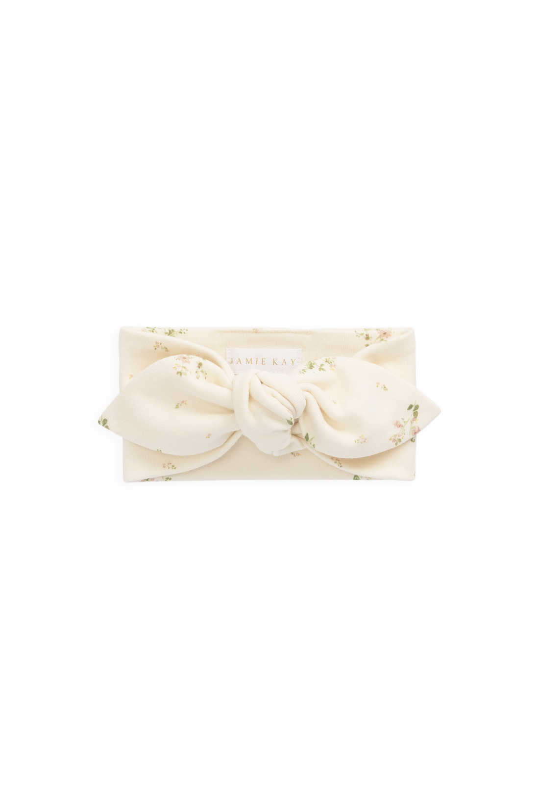 Organic Cotton Headband - Josepha Egret Small Childrens Headband from Jamie Kay NZ