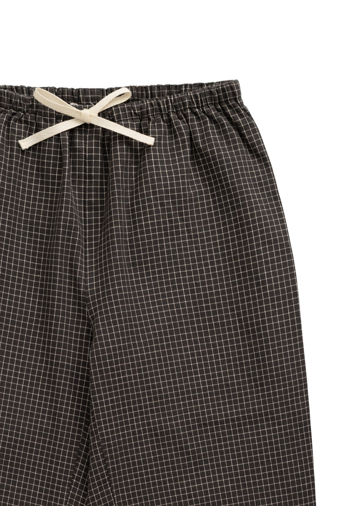 Organic Cotton Kenji Pant - Basalt Grid Childrens Pant from Jamie Kay NZ