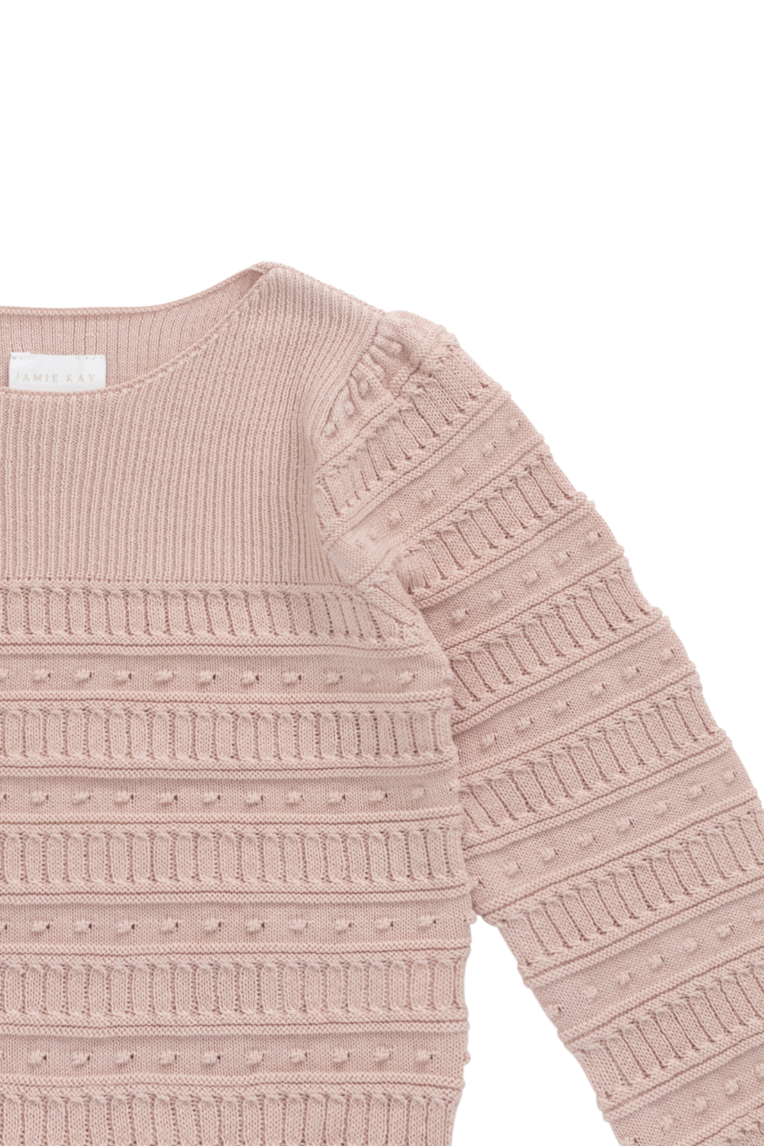 Myla Top - Shell Pink Childrens Top from Jamie Kay NZ