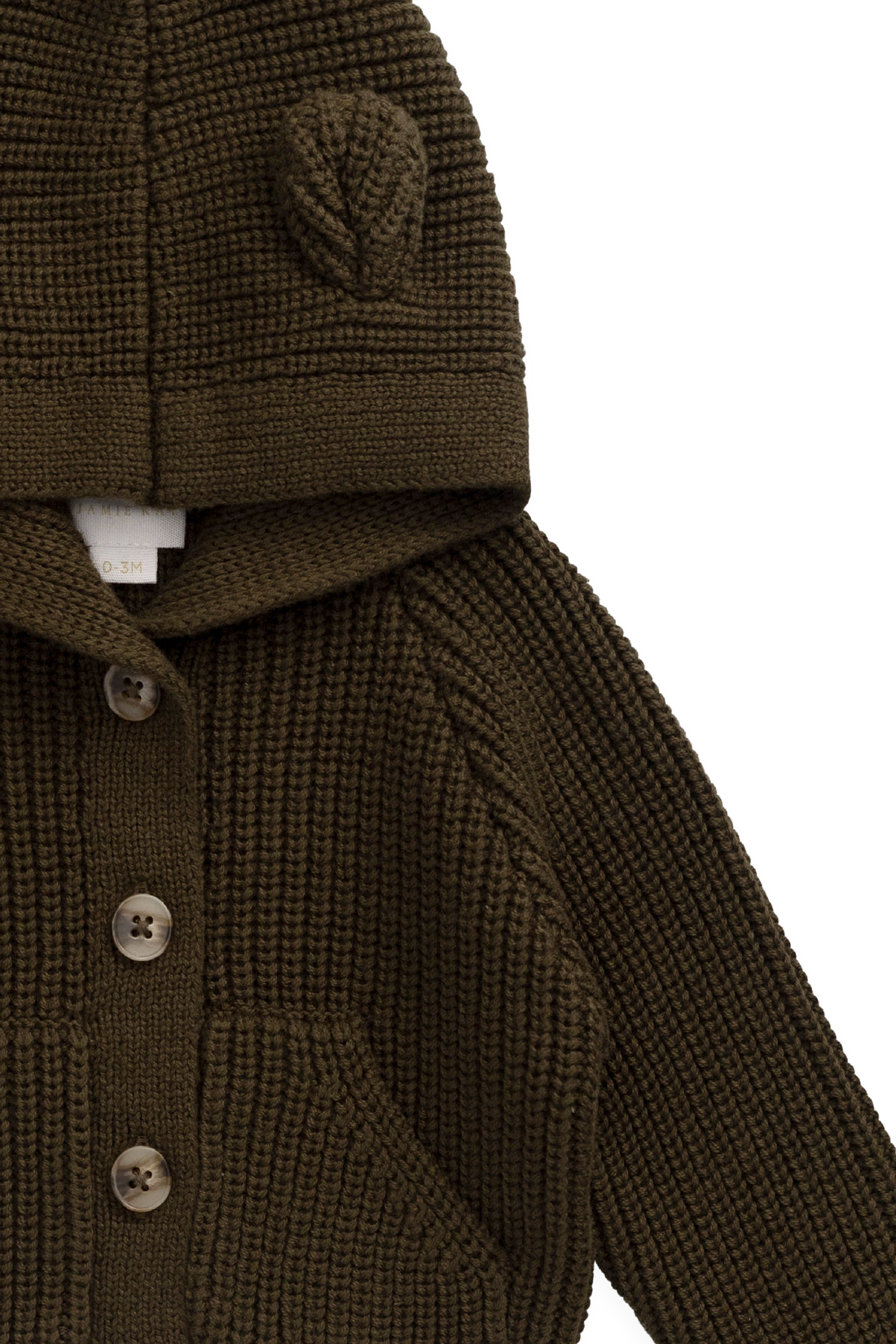 Bear Cardigan - Forest Childrens Cardigan from Jamie Kay NZ