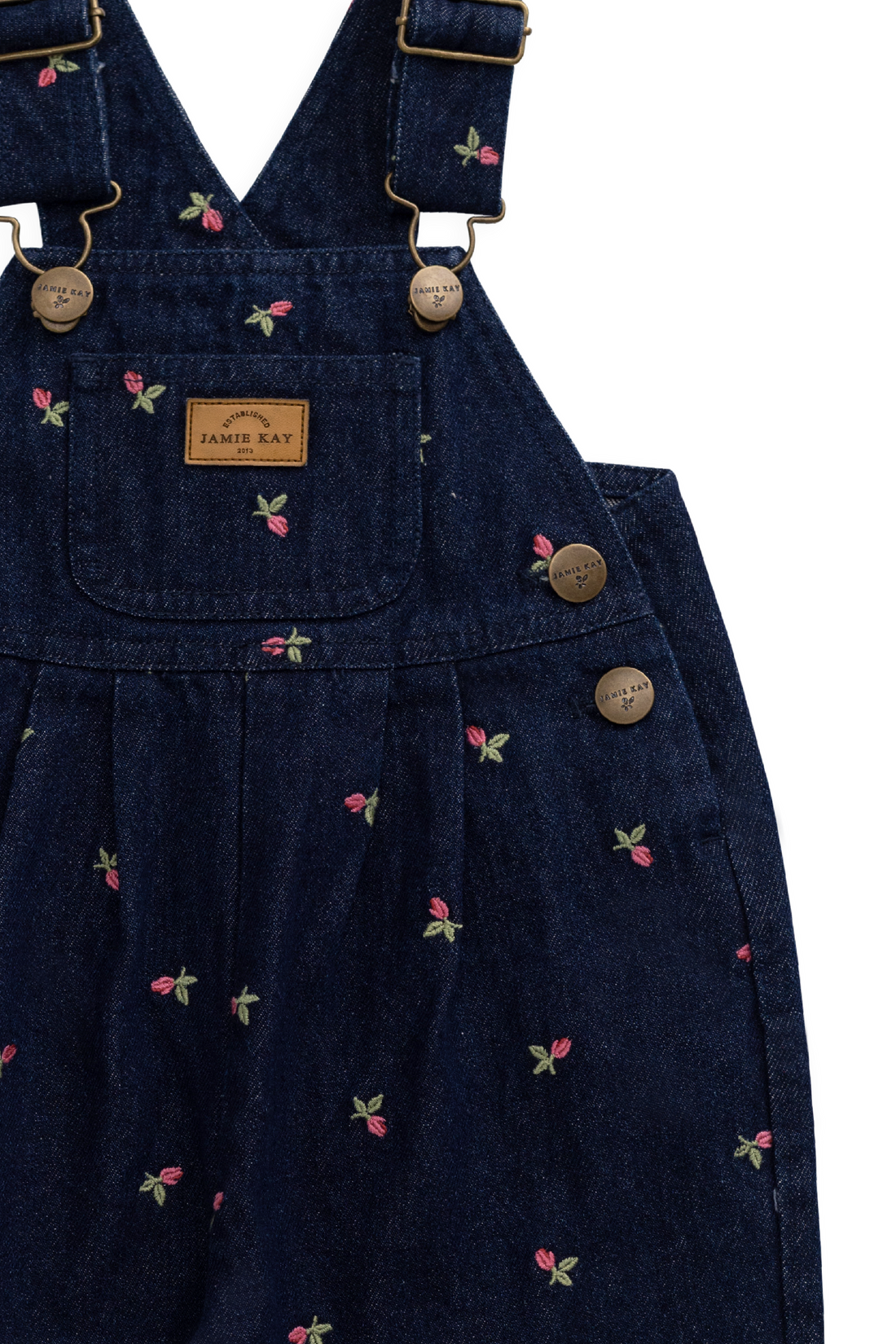 Blair Overall - Rosebud Denim Childrens Overall from Jamie Kay NZ