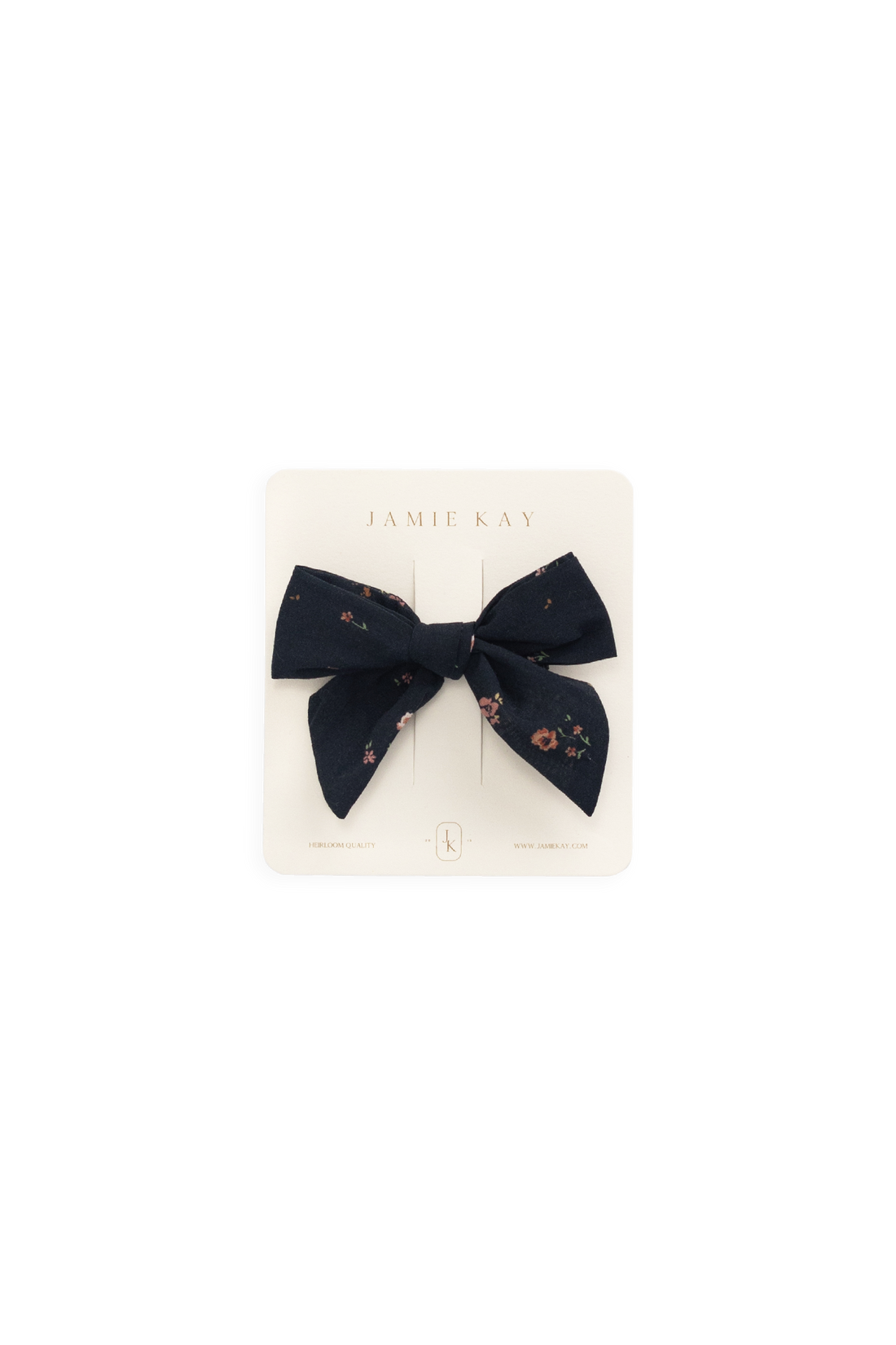 Dovie Bow - Eloise Navy Childrens Bow from Jamie Kay NZ