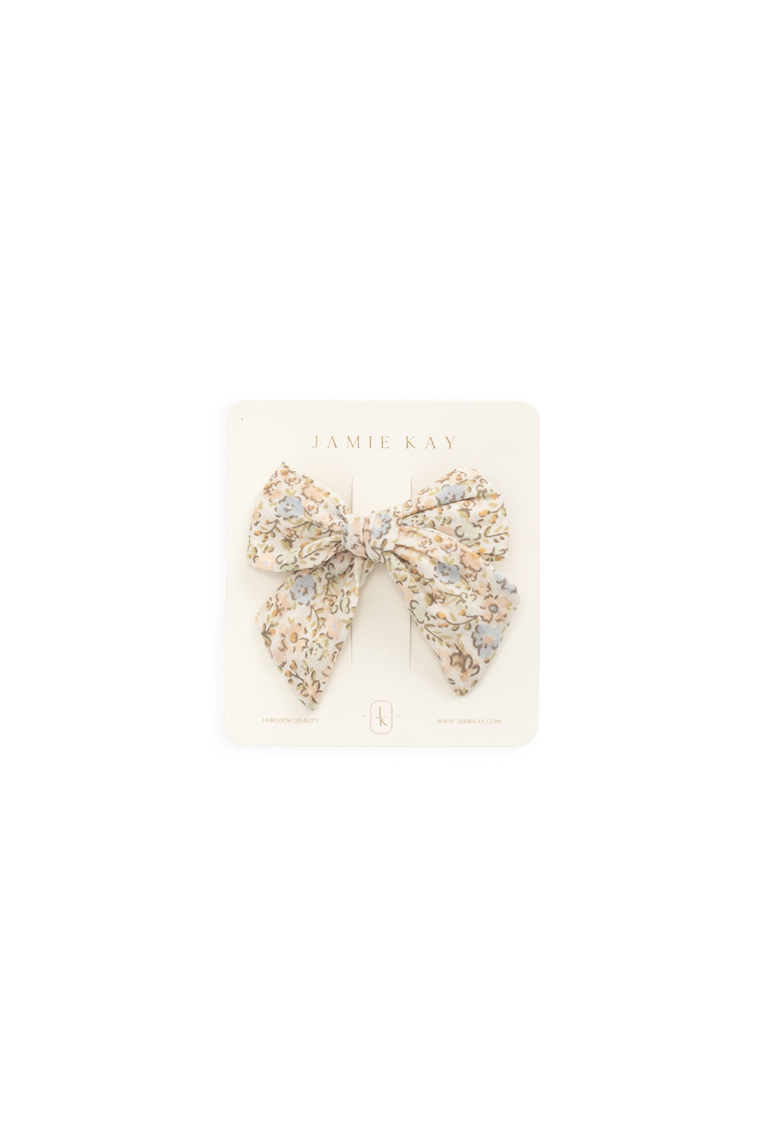 Dovie Bow - Tully Peach Childrens Bow from Jamie Kay NZ
