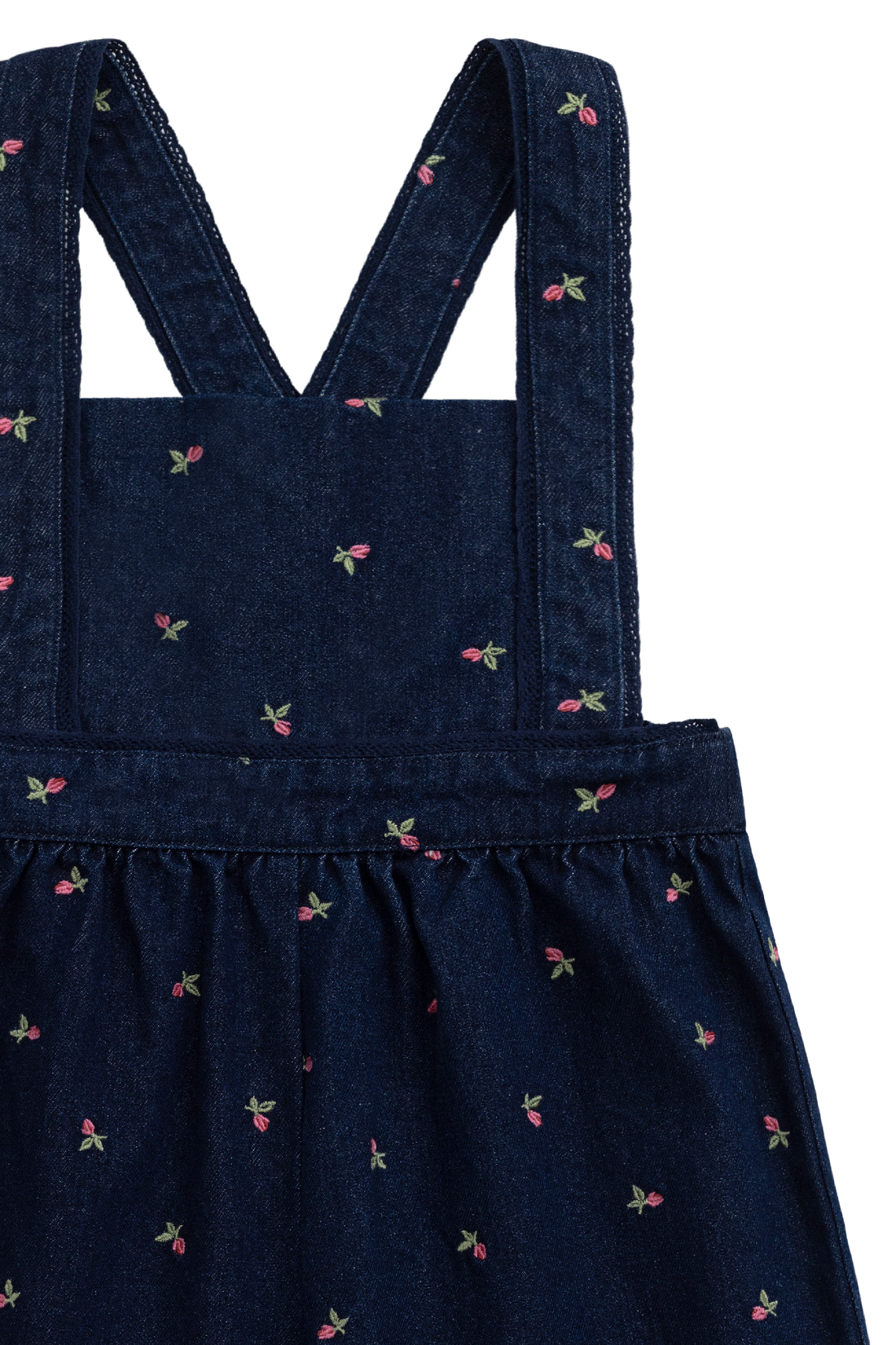 Dovie Overall - Rosebud Denim Childrens Overall from Jamie Kay NZ