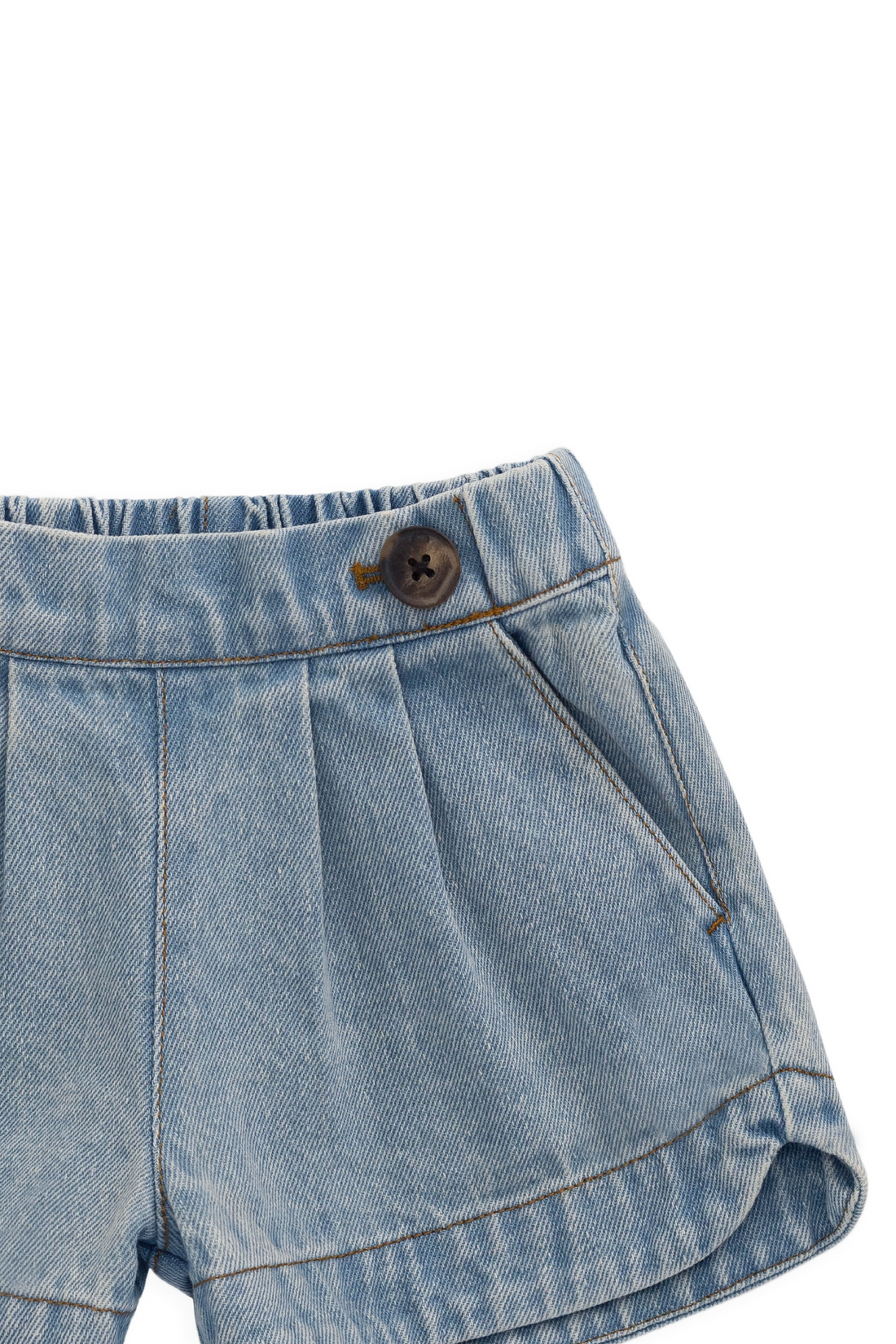 Jardine Short - Light Wash Childrens Shorts from Jamie Kay NZ