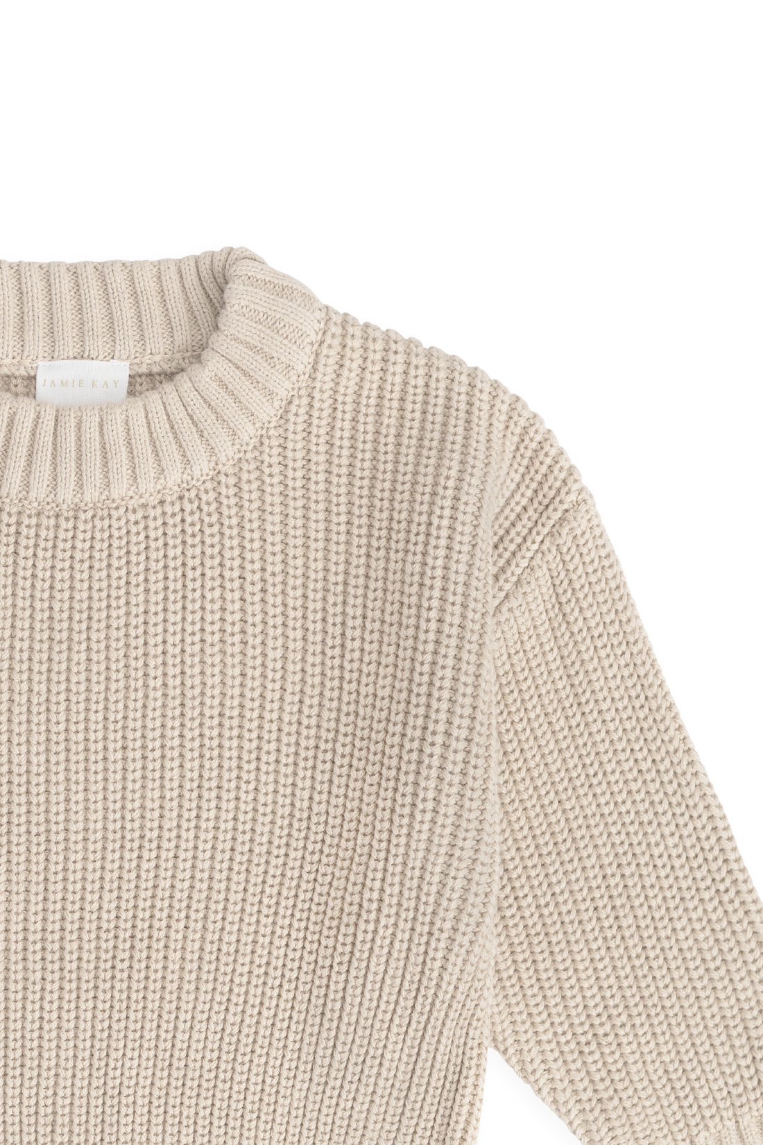 Johan Knit Jumper - Hessian Childrens Jumper from Jamie Kay NZ