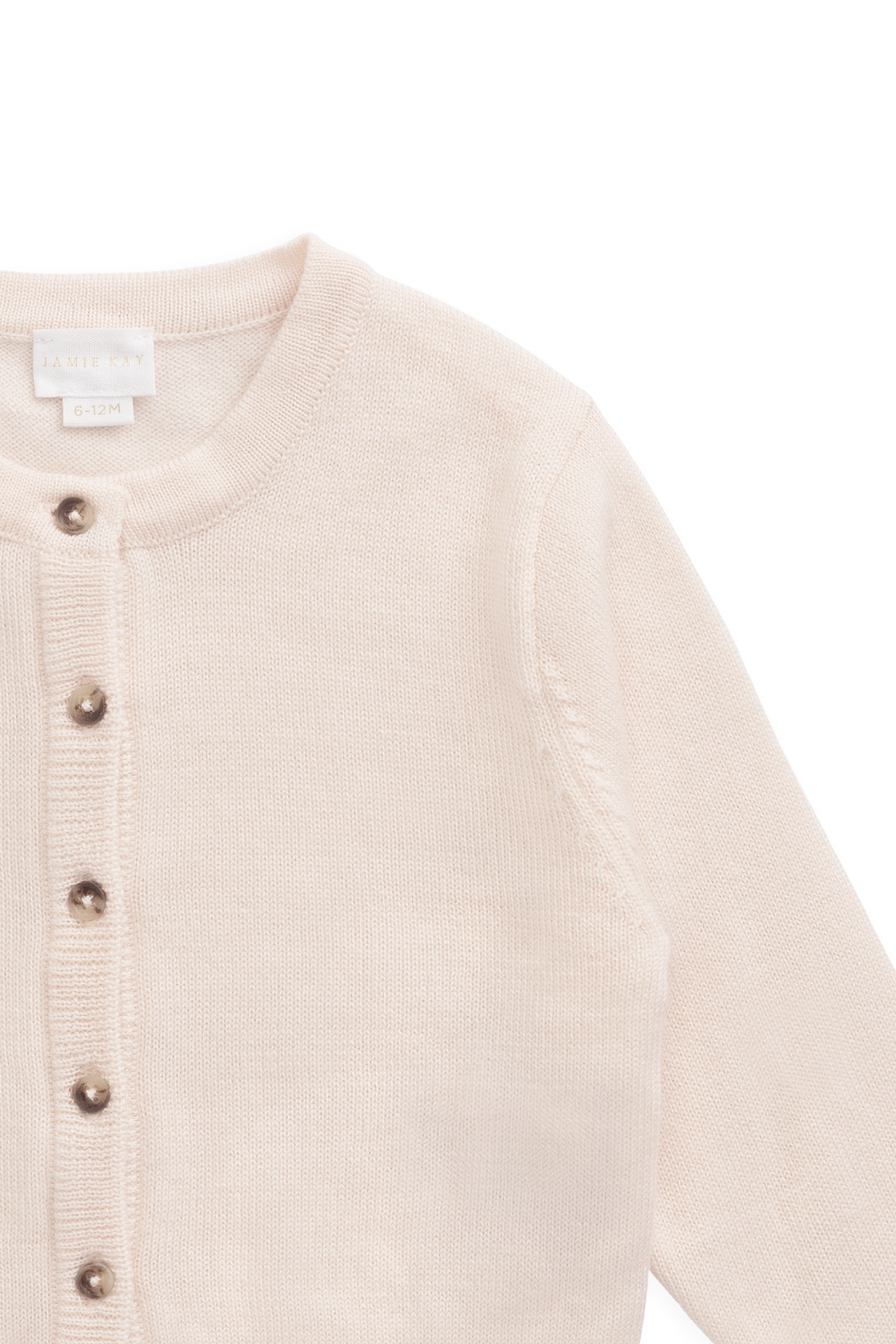 Merino Camille Cardigan - White Rabbit Childrens Cardigan from Jamie Kay NZ