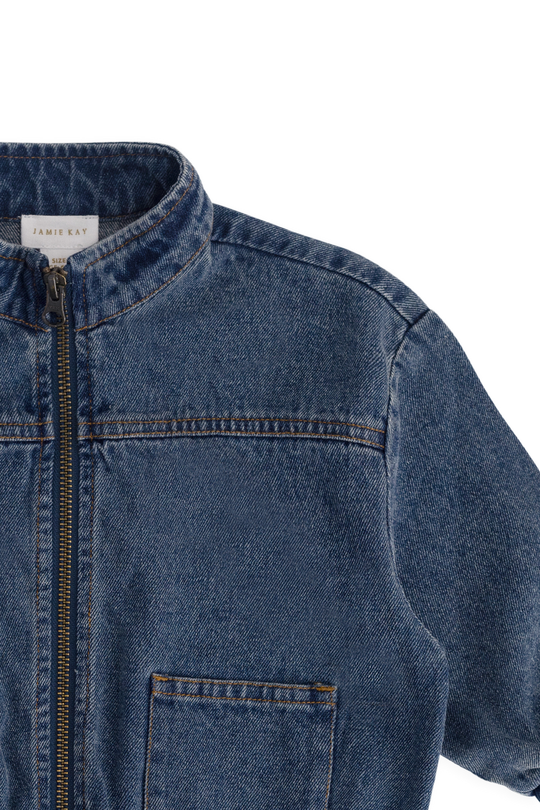 Murray Denim Jacket - Classic Wash Denim Childrens Jacket from Jamie Kay NZ