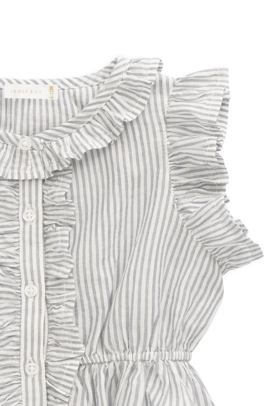 Organic Cotton Calianna Top - Harbour Stripe Childrens Top from Jamie Kay NZ