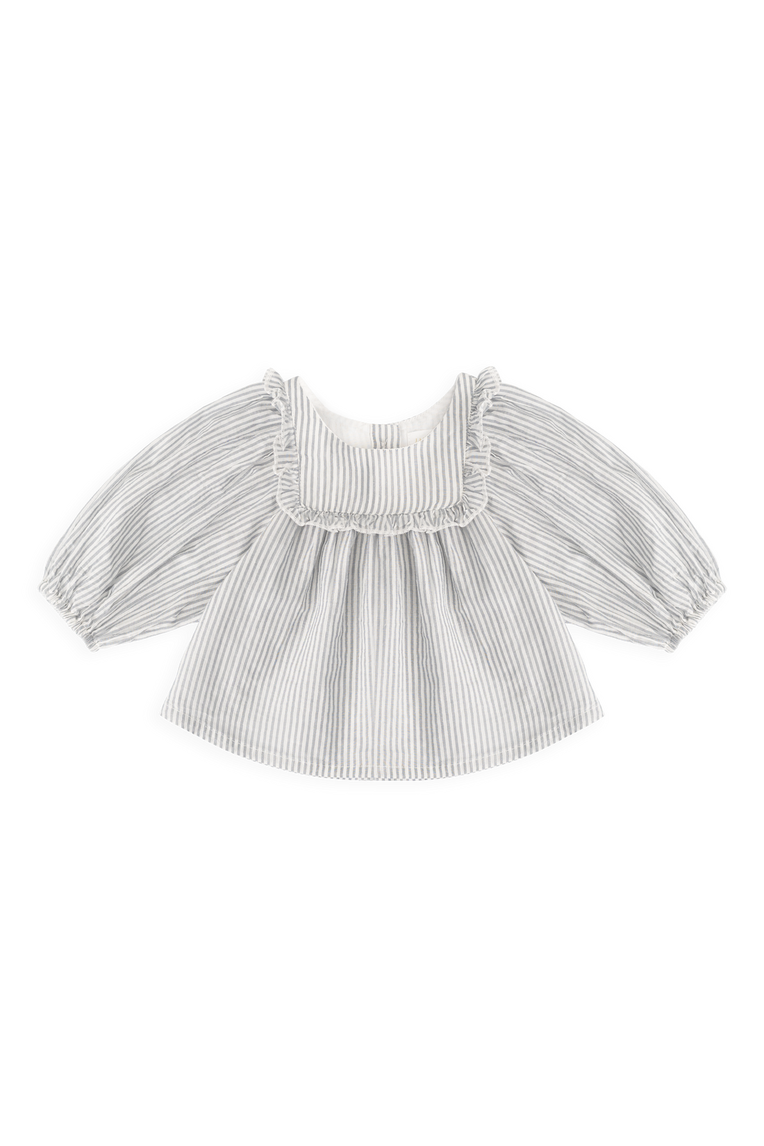Organic Cotton Hartlen Blouse - Harbour Stripe Childrens Top from Jamie Kay NZ