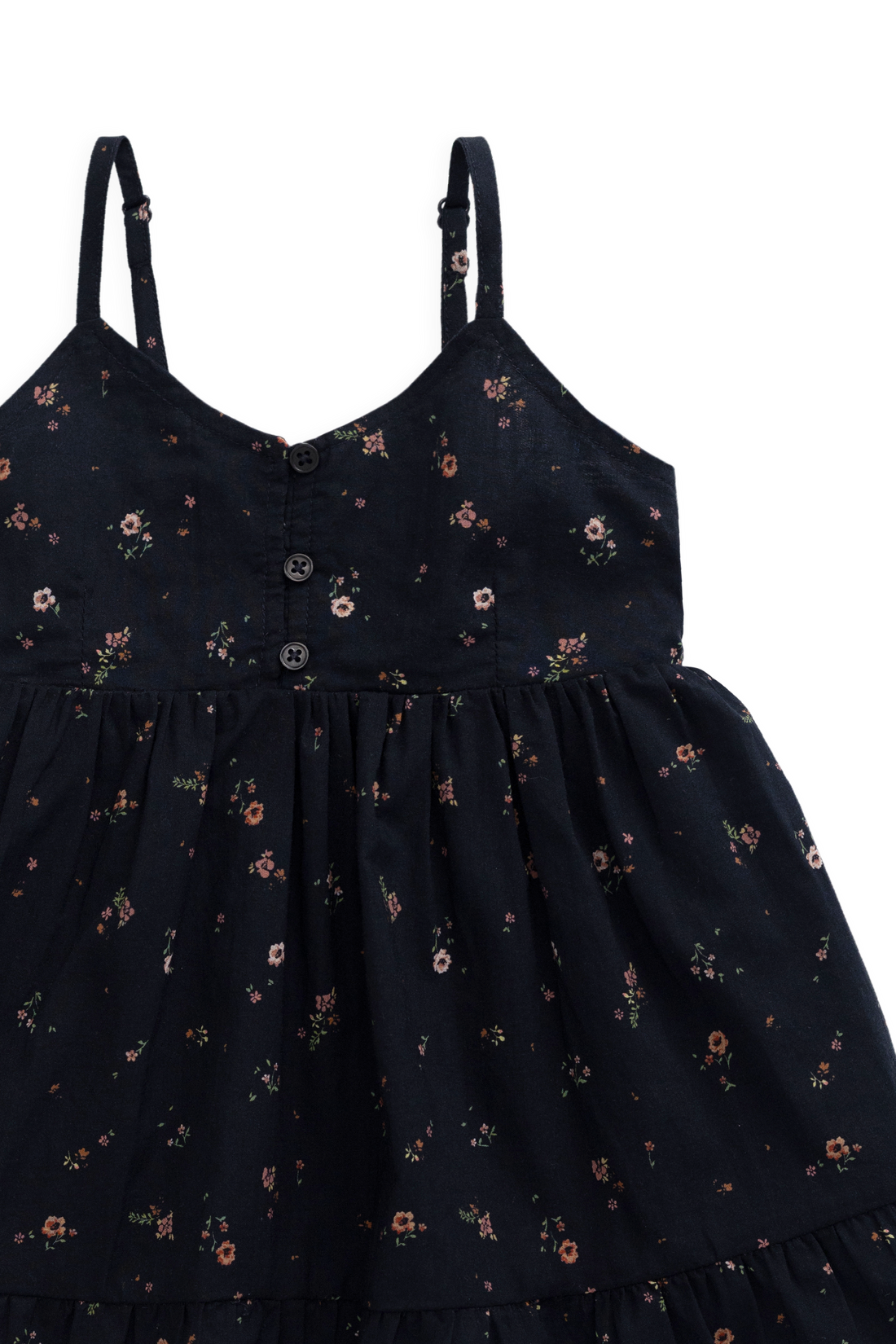Organic Cotton Kaianna Dress - Eloise Navy Childrens Dress from Jamie Kay NZ