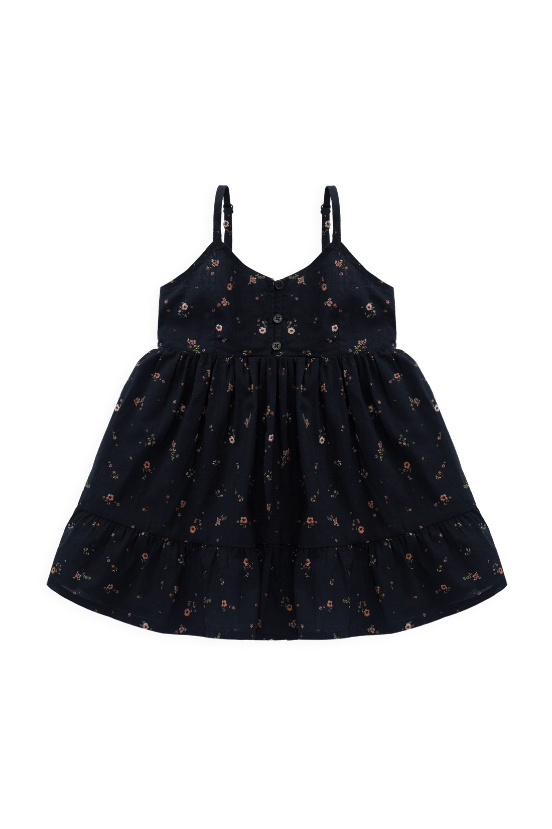 Organic Cotton Kaianna Dress - Eloise Navy Childrens Dress from Jamie Kay NZ