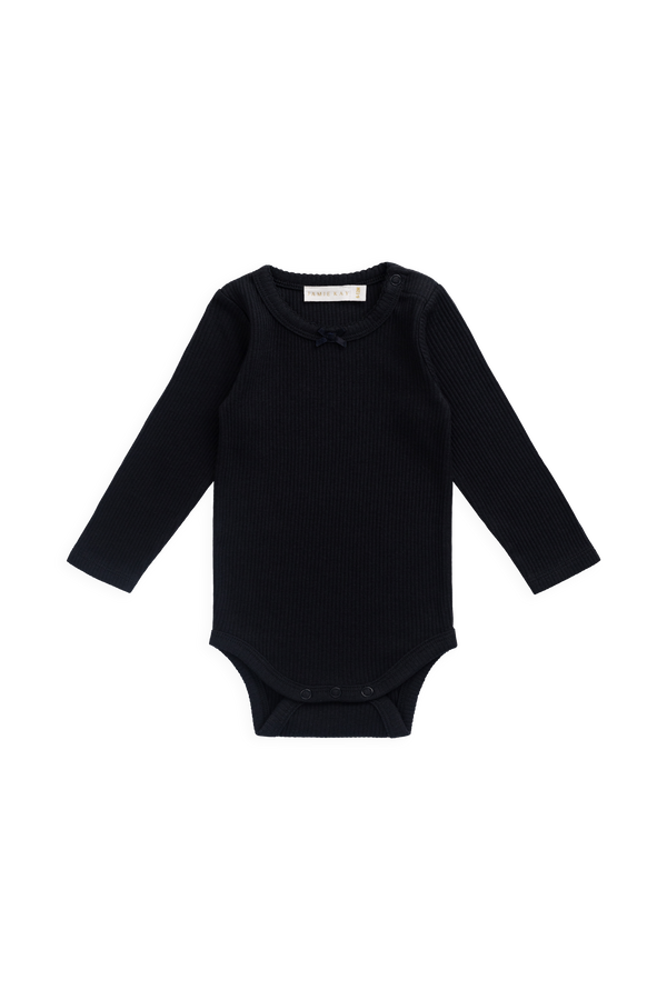 Organic Cotton Modal Maude Bodysuit - Eclipse Childrens Bodysuit from Jamie Kay NZ