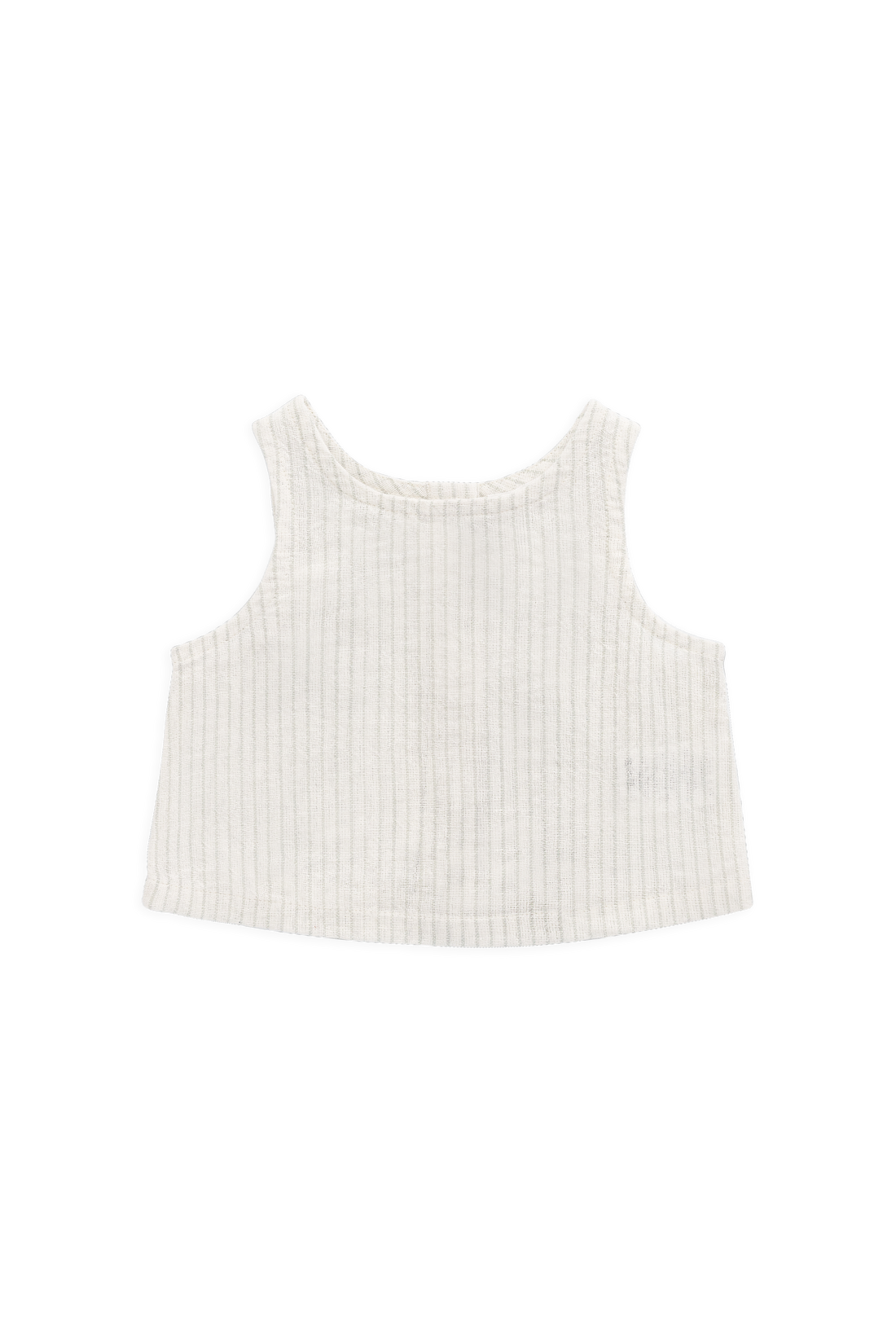 Organic Cotton Winslow Top - Mini Pinstripe Cloud / Duck Egg Blue Childrens Top from Jamie Kay NZ