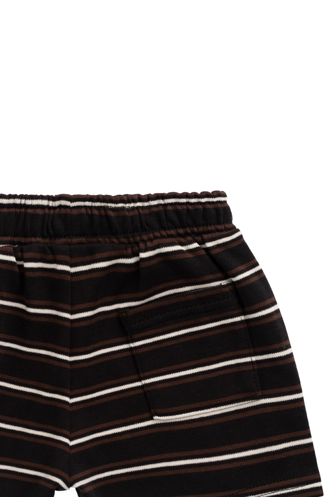 Pima Cotton Edward Short - Courtside Stripe Childrens Shorts from Jamie Kay NZ