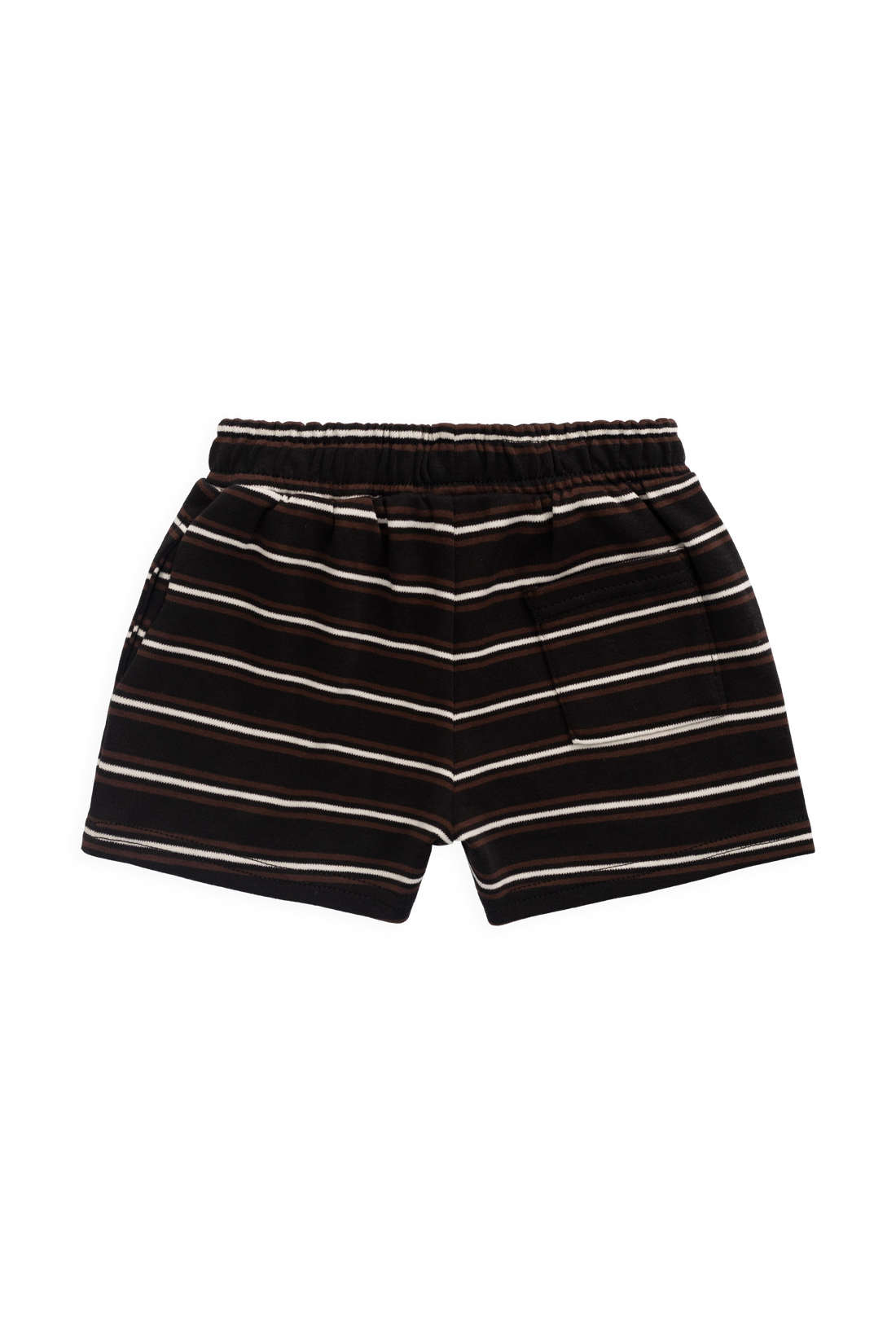 Pima Cotton Edward Short - Courtside Stripe Childrens Shorts from Jamie Kay NZ