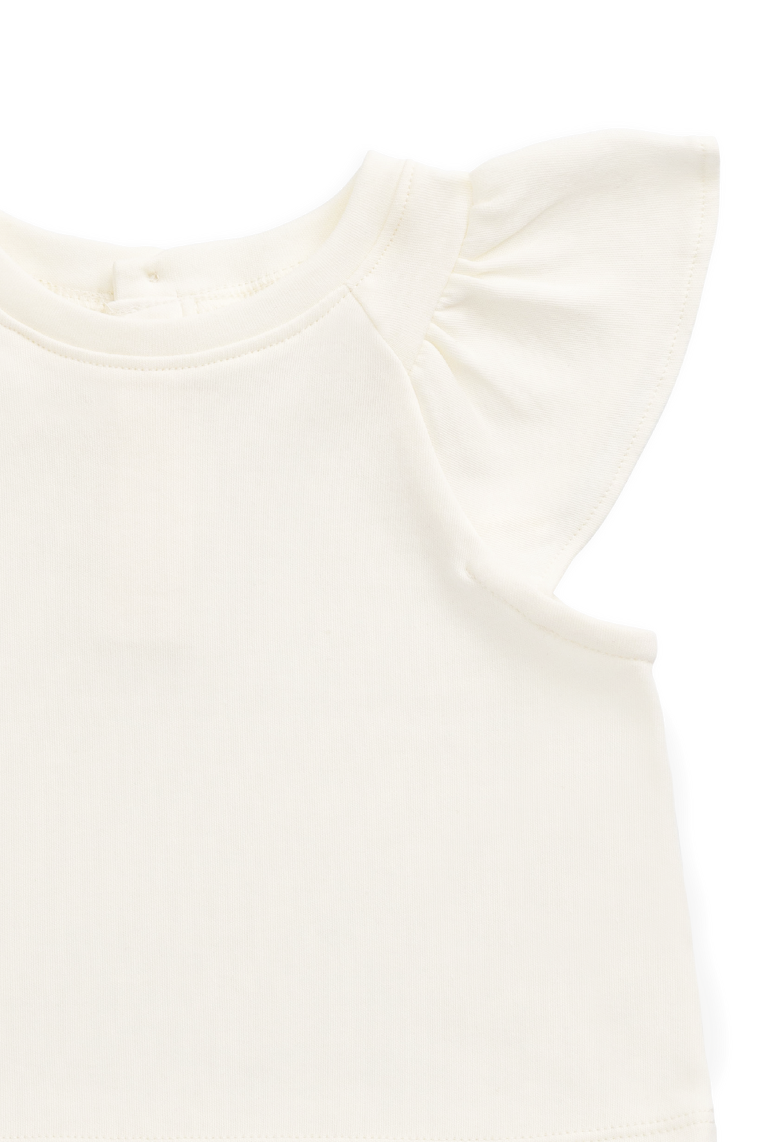 Pima Cotton Wrenley Top - Parchment Childrens Top from Jamie Kay NZ