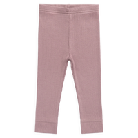 Organic Cotton Modal Everyday Legging - Woodrose Childrens Legging from Jamie Kay NZ