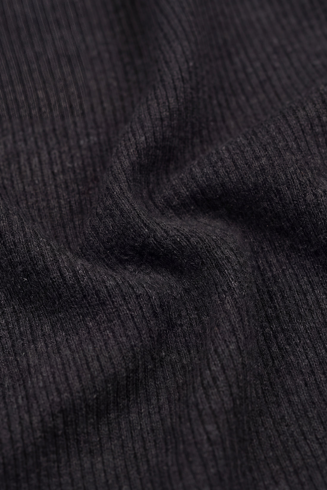 Organic Cotton Modal Long Sleeve Bodysuit - Dark Grey Marle