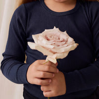 Organic Cotton Modal Marina Long Sleeve Top - Eclipse Childrens Top from Jamie Kay NZ