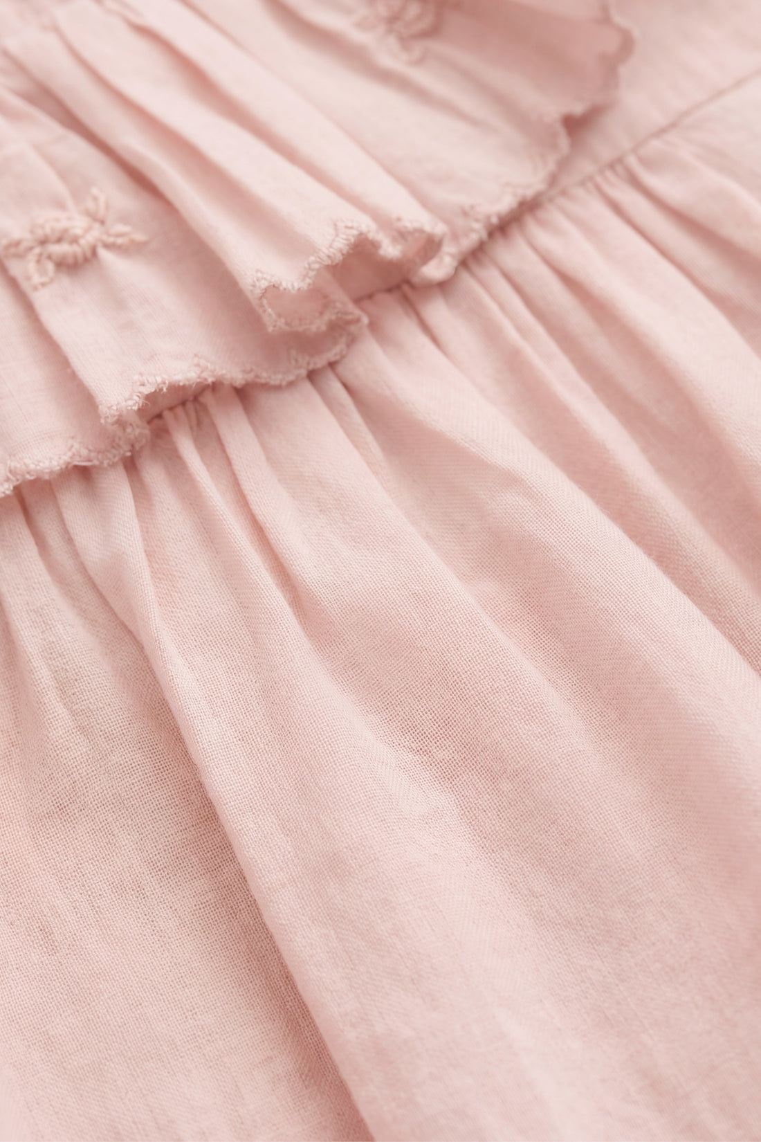 Organic Cotton Calianna Dress - Shell Pink Childrens Dress from Jamie Kay NZ