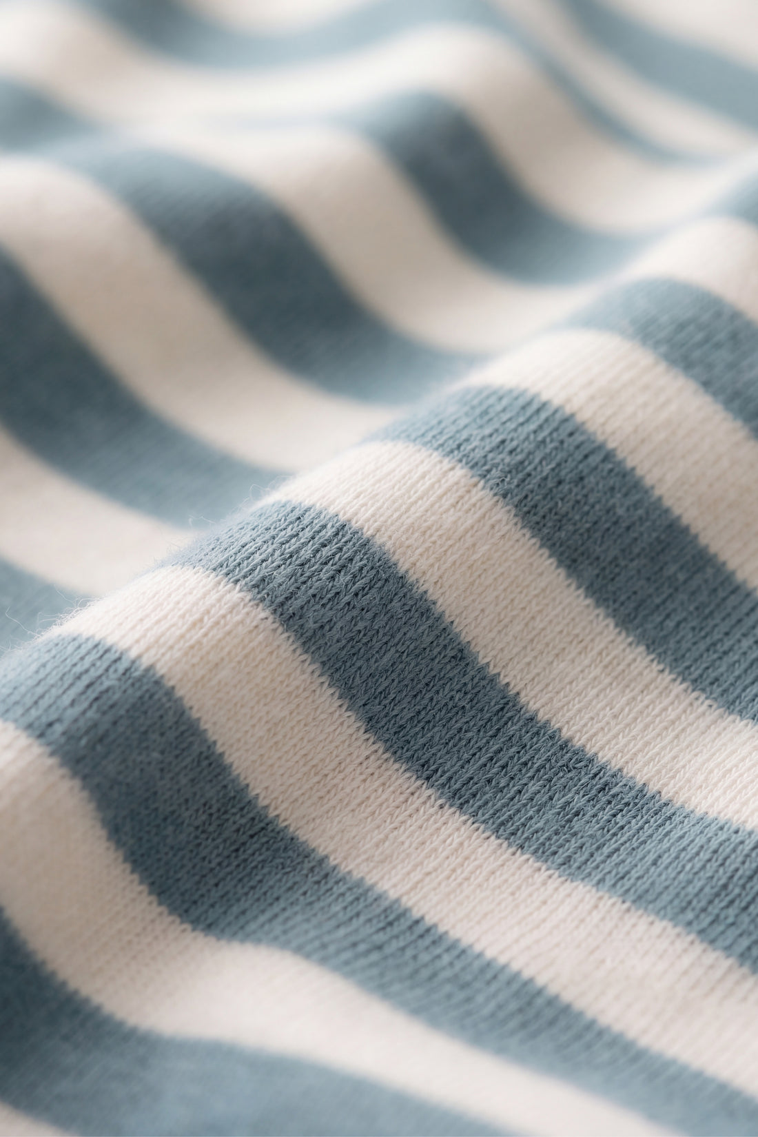 Pima Cotton Edward Tee - Essential Stripe Cloud/Honolulu Childrens Top from Jamie Kay NZ
