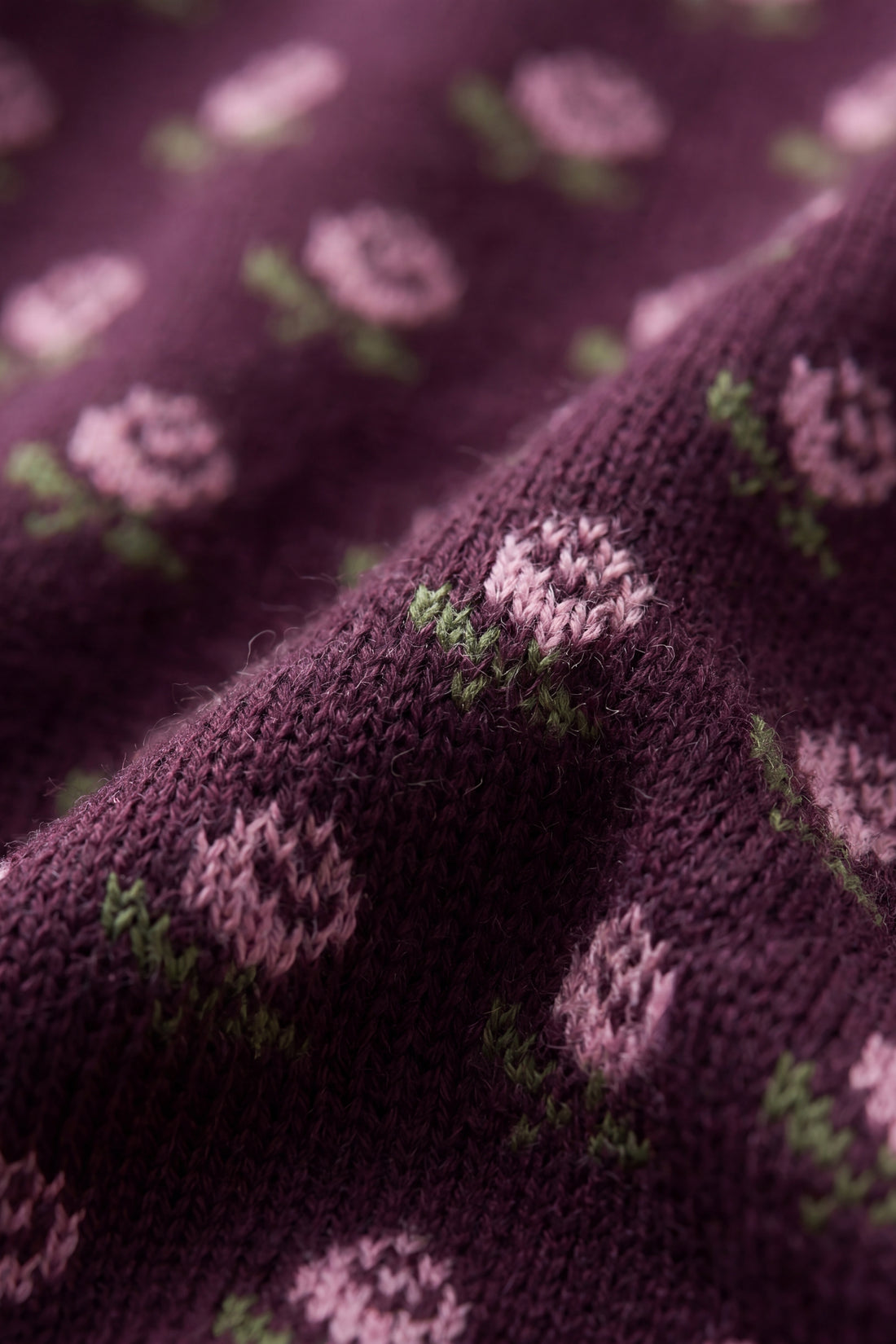 Evie Cardigan - Evie Jacquard Fig Childrens Cardigan from Jamie Kay NZ