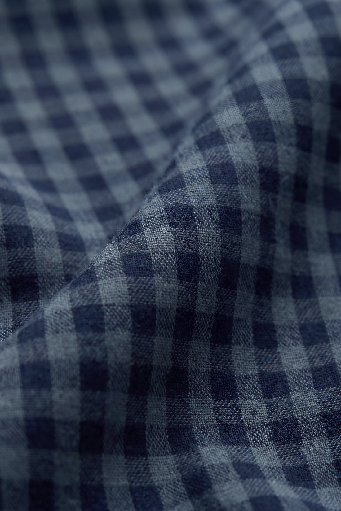 Organic Cotton Bentley Playsuit - Tiny Gingham Maritime Childrens Playsuit from Jamie Kay NZ