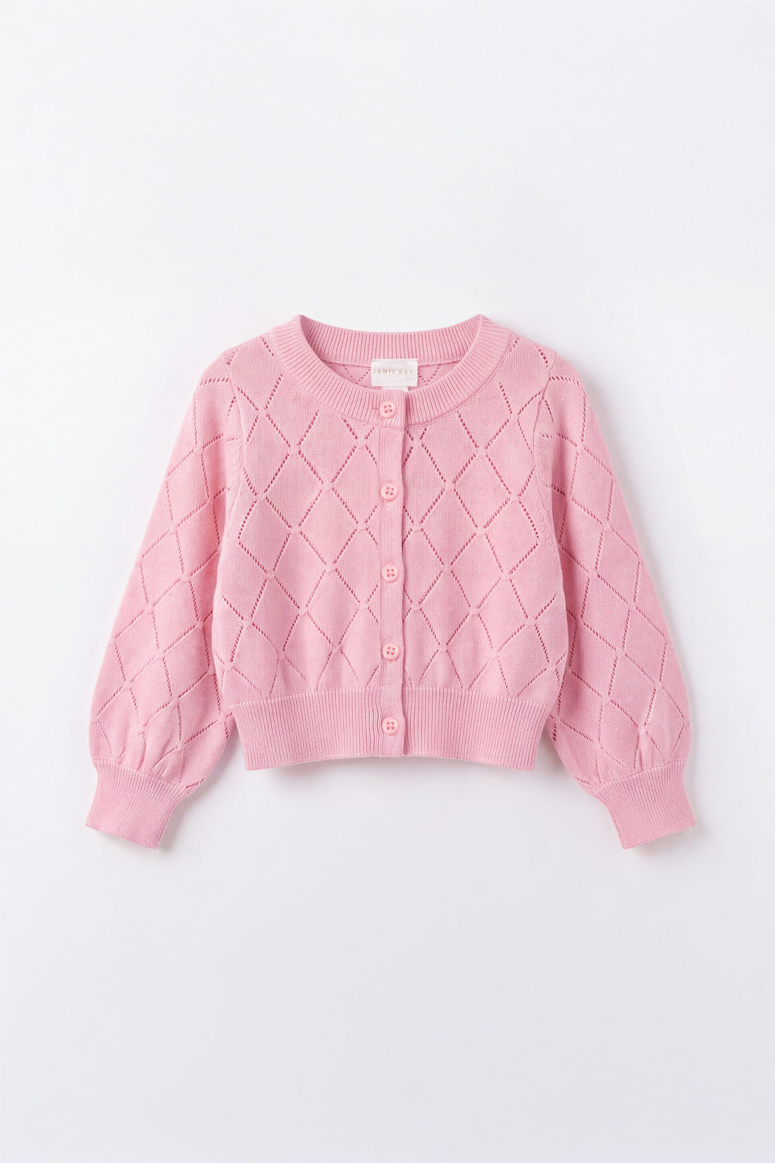 Lilah Cardigan - Bubblegum Childrens Cardigan from Jamie Kay NZ