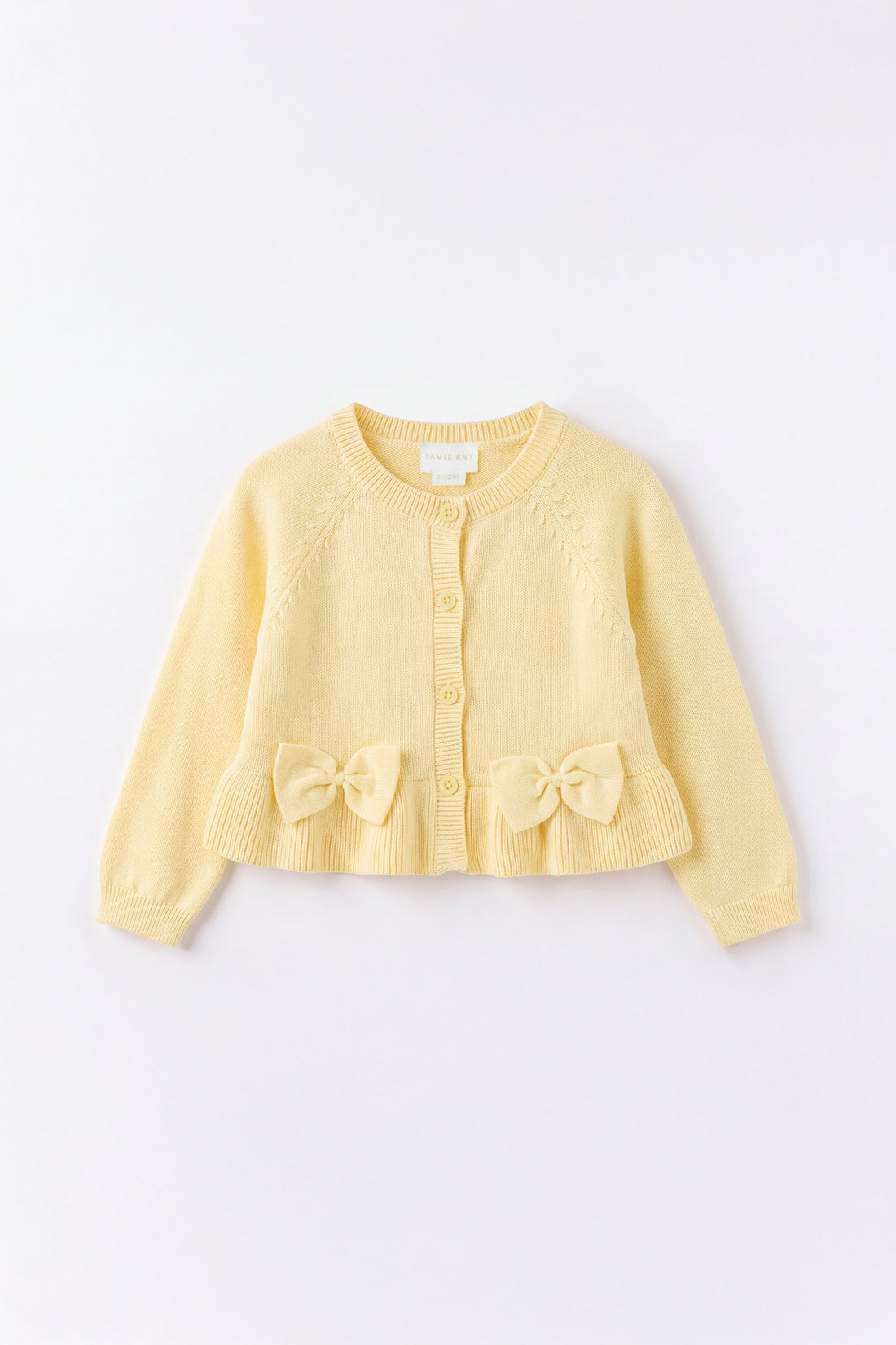 Lyla Knitted Cardigan - Lemonade Childrens Cardigan from Jamie Kay NZ