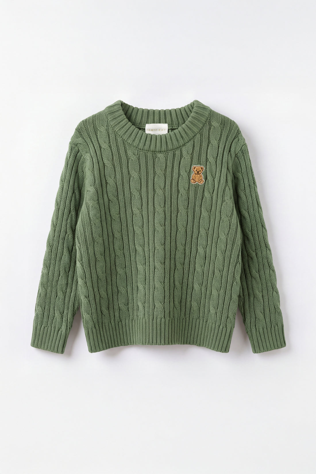 Richard Knit Jumper - Dark Jade Childrens Jumper from Jamie Kay NZ