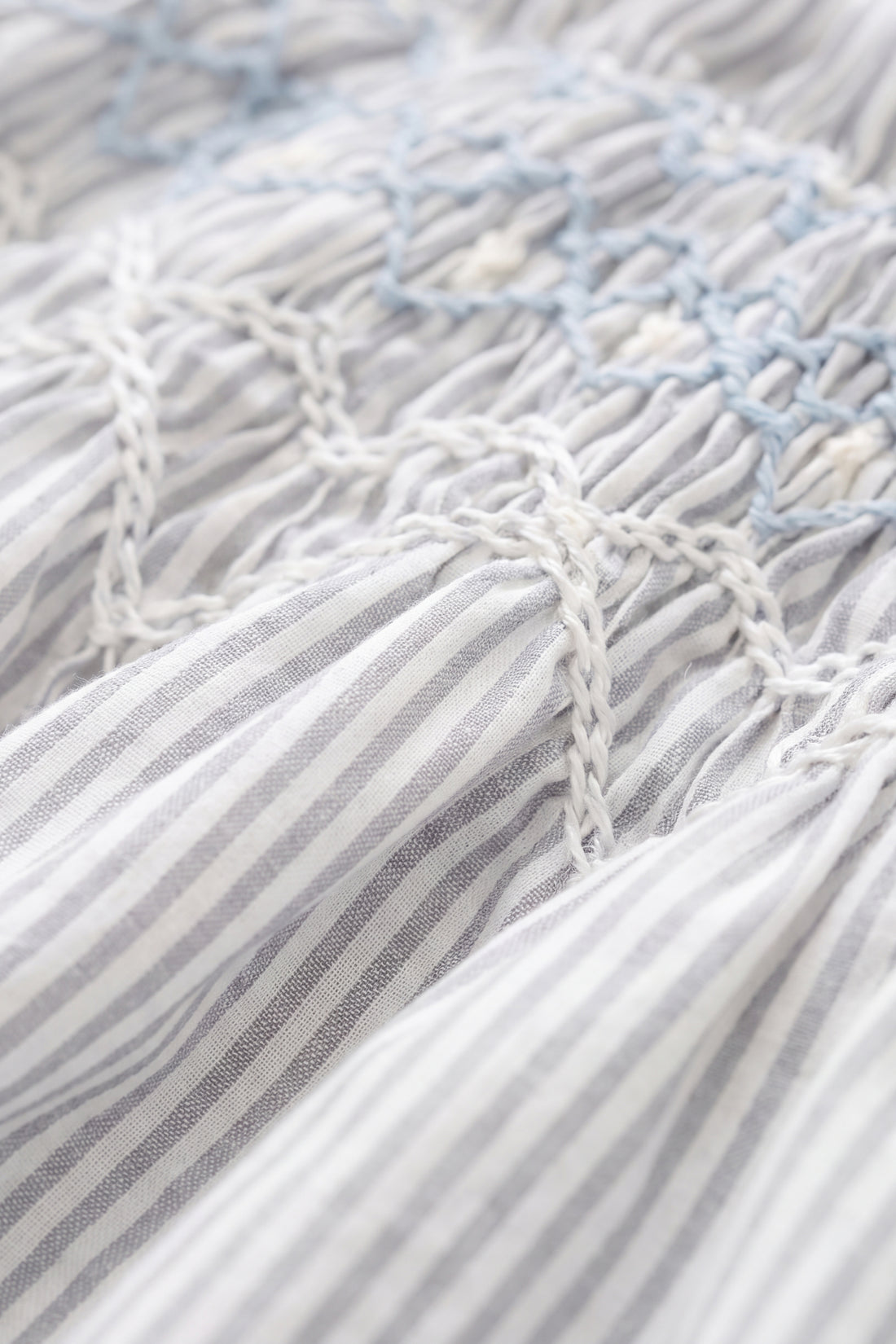 Organic Cotton Desiree Dress - Harbour Stripe Childrens Dress from Jamie Kay NZ