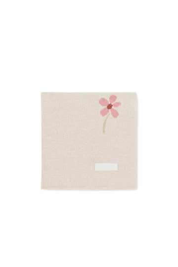 Juliette Blanket - Simple Flowers Childrens Blanket from Jamie Kay NZ