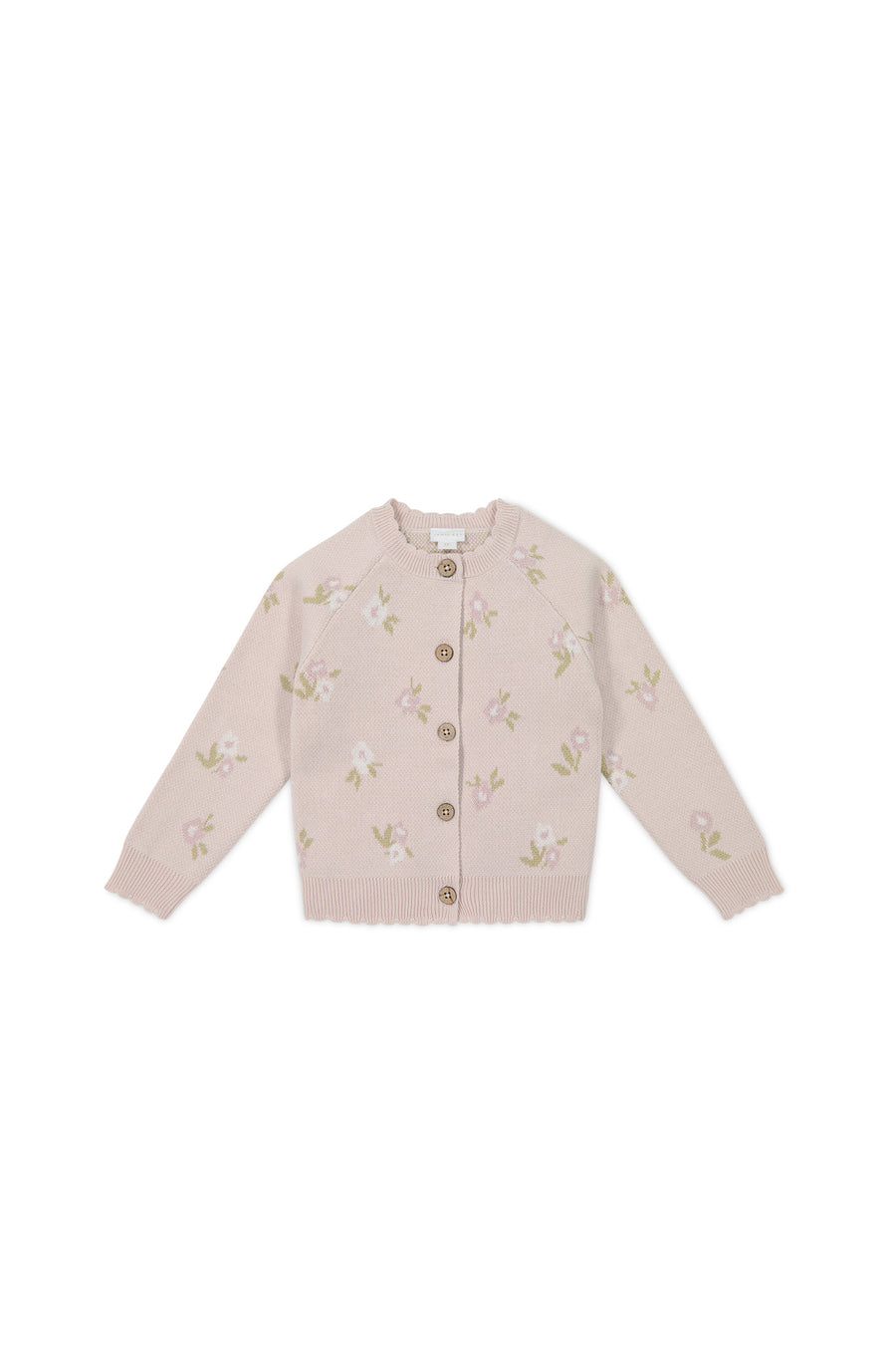 Juliette Cardigan - Meredith Morganite Childrens Cardigan from Jamie Kay NZ