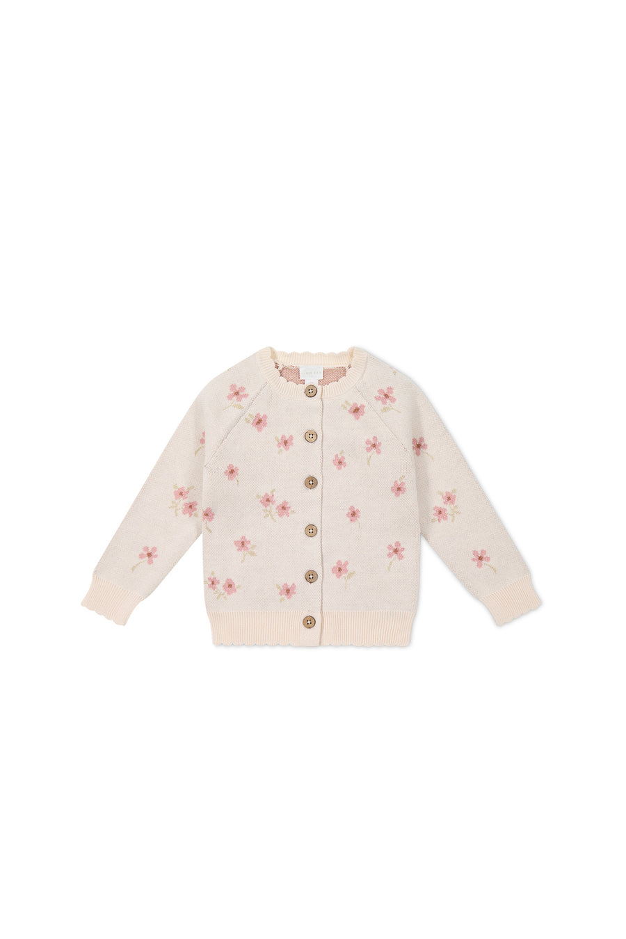 Juliette Cardigan - Simple Flowers Childrens Cardigan from Jamie Kay NZ