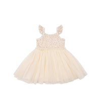 Katie Tutu Dress - Emmy Natural Childrens Dress from Jamie Kay NZ