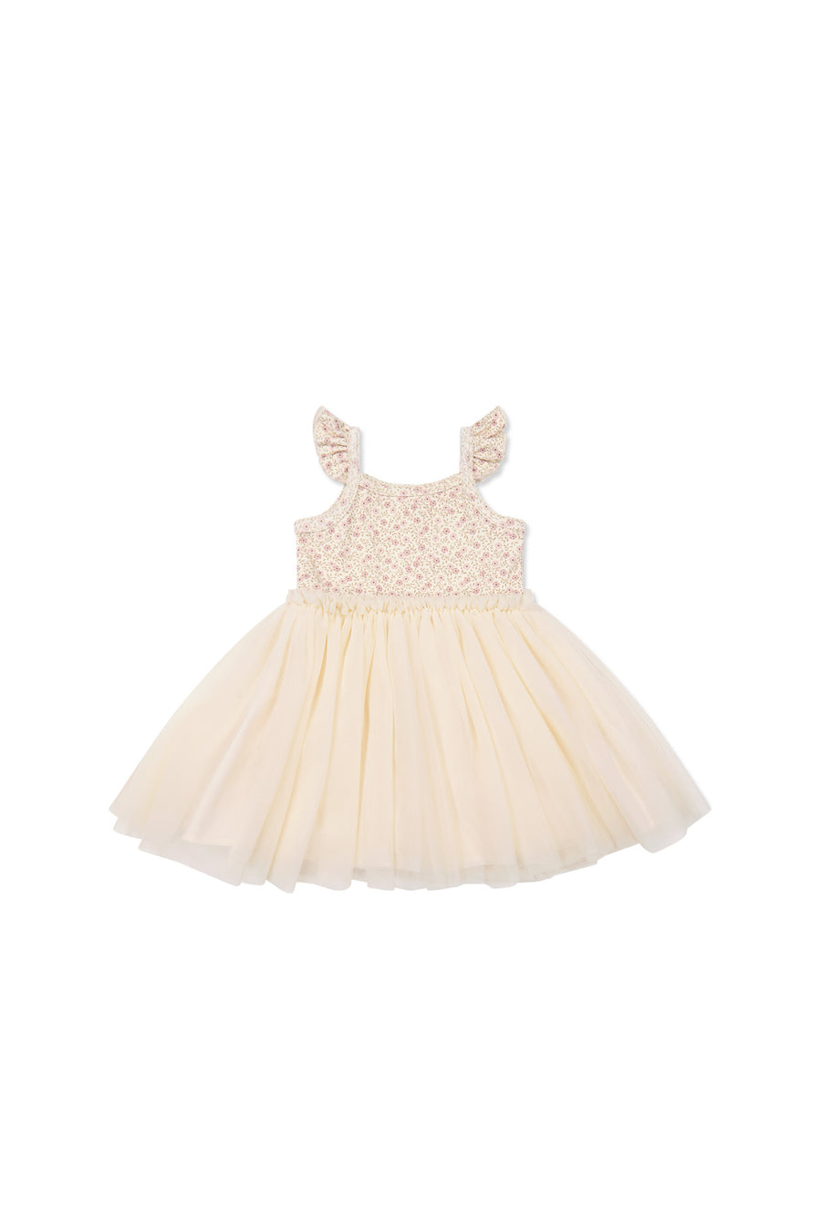 Katie Tutu Dress - Emmy Natural Childrens Dress from Jamie Kay NZ