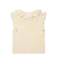 Lilah Top - Parchment Childrens Top from Jamie Kay NZ