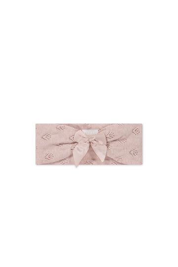 Lilah Headband - Ballet Pink Marle Childrens Headband from Jamie Kay NZ