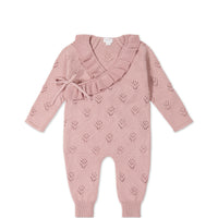 Lilah Onepiece - Ballet Pink Marle Childrens Onepiece from Jamie Kay NZ