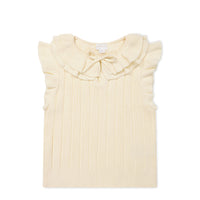 Lilah Top - Parchment Childrens Top from Jamie Kay NZ